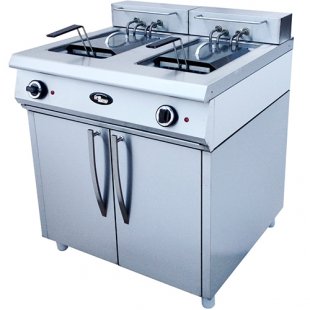 Electric deep fryer F2ZhTLFrE (2 tanks of 13 l., 860x800x900 in)