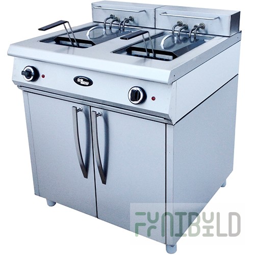 Electric deep fryer F2ZhTLFrE (2 tanks of 13 l., 860x800x900 in)
