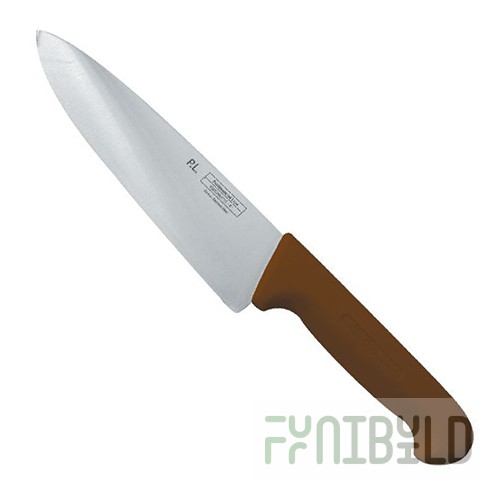 Knife 20 cm, brown plastic handle, "Pro-Line"