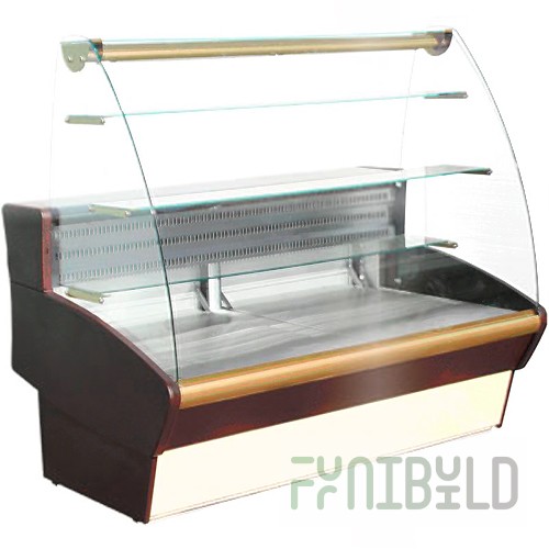 Showcase medium-temperature air-conditioning. 1480x990x1400mm, K95 SM 1.5-1 0012-10(VHSd-1.5) 0...+7C, 1.12 sq., 3 floor