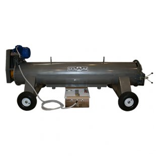 Carpet wringing centrifuge VTsK-2440 (2925x1240x1170 in, carpet size 2.4x6 m, 6 pcs/hour, moisture content 50%, stainless steel drum, painted steel body, 380V, weight 570 kg))