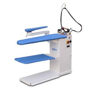 Ironing table with iron LGS 165.04 (1500x510x1690 (1530x580x1040)mm, 7l, 5.1kW, output 4.7 kg/h, 380V, weight 90kg)