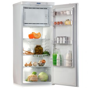 Single-chamber refrigerator with freezer V=195l