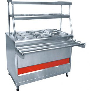 2-dish bain-marie with g/containers PMES-70KM-60