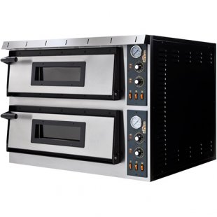 Pizza oven ITPIZZA ML44 (1005x970x745 in, 2 chambers 720x720x140 in, 12 kW, 380 V)