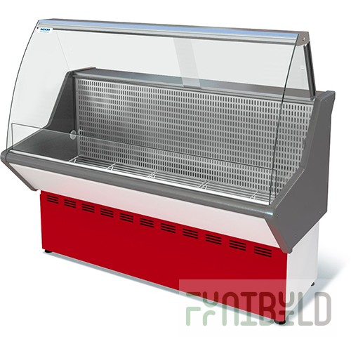 Low-temperature display case 970x770x1170mm, Nova VHN-1.0, -13...0C, 0.45 sq.m.