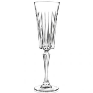 Champagne flute glass 210 ml RCR Style Italy