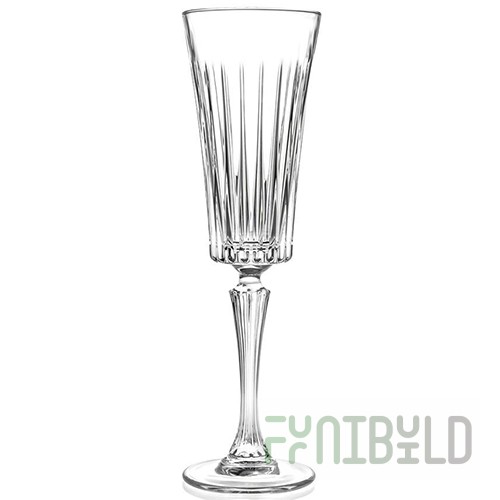 Champagne flute glass 210 ml RCR Style Italy