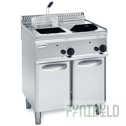 Deep fryer 700 series TECNOINOX FRS70E7 616036 (700x700x850 in, 21.6 kW, 380 V)