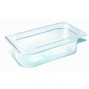 Gastronorm container without lid polycarb. GN 1/3, H-200, 325x176x200mm