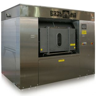 Barrier type washing and spinning machine VB-100 (loading 100 kg, automatic, electric, stainless steel)