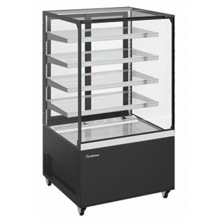 Medium-temperature display case, 900x850x1500 (1550) in, KS84-150 VV 0.9-1 +2...+10C black