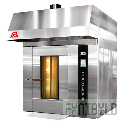 Rotary oven. gas/liquid fuel