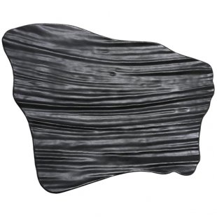 Rectangular dish black 26x17cm