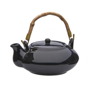 Teapot 670 ml, (1 pc in pack) black ceramics art. 140 (BLK)