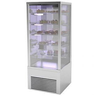 Refrigerated floor display case Gastrolux VSV-087/EXC (800x700x2000 in, 0.55 kW, 220 V)
