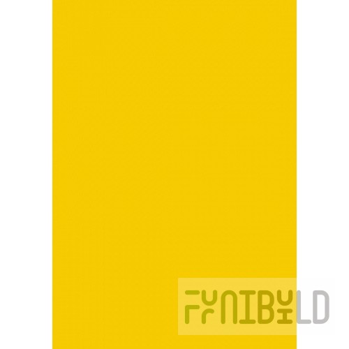 Table top 800x800x32 in art.2721/G, PVC Bright yellow