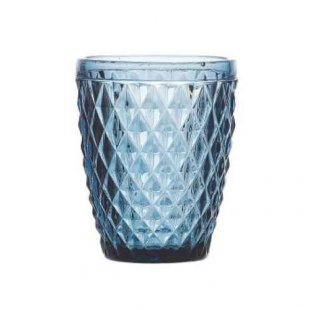 Low glass 284ml d=80 h=100mm, art. S-00409LXINBLUE, 6 pcs. in pack.