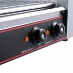 Grill for hot dogs HOT DOG HURAKAN HKN-GW7M (580x330x215mm, 7 rollers, 1.4 kW, 220 V)
