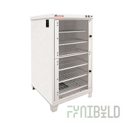 Proofing cabinet ШРЭ-2.1 electric, glass doors (820x1010x1635 in, 220 V, 1.6 kW, weight 150 kg.)