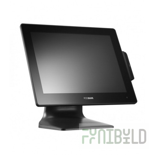 POS Terminal PosBank APEXA G Celeron J1900 (2.0 GHz), 4GB DDR3, SSD 64 Gb, ELO-Touch, MSR, Windows 10