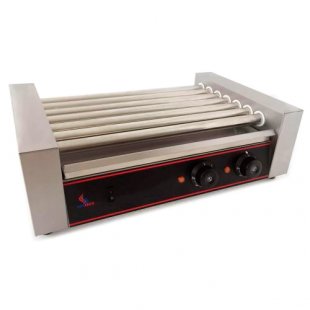 Roller grill AIRHOT RG-7 (7 rollers, 580x330x215mm, 1.05 kW, 220V)