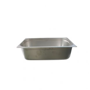 Gastronorm container without lid stainless steel GN-1/1 depth 100, 11.7 l, (530x325x100 in), in pack 5/10 pcs.