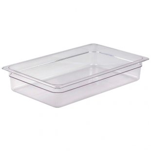 Gastronorm container without lid polycarb. GN 1/1, H-100, 530x325x100mm