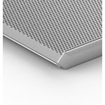 TECHNICOAT aluminum baking tray, perforated 600x400x200mm (3 sides 90°; 1 side 45°; thickness 1.5mm; perforation d 3mm)