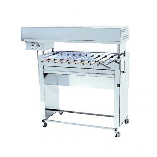 Electric shashlik maker F3SHE (for 10 skewers) (760x580x900-1050mm, 7.5 kW, 380V, weight 85kg)