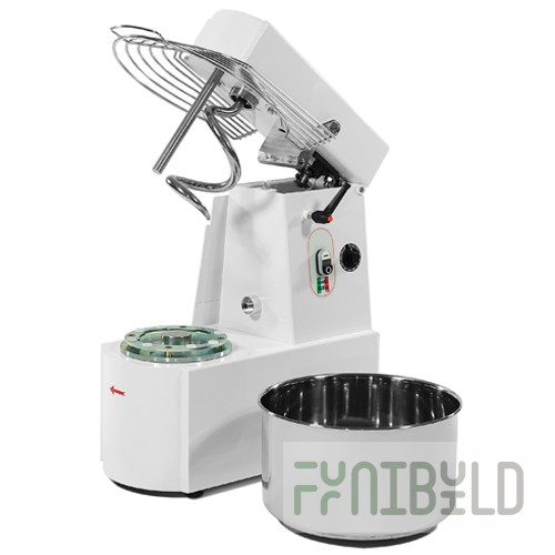 Dough mixing machine Resto Italia RTS20-2V (400x630x700mm, 0.75 kW, load 17 kg, 2 speeds)