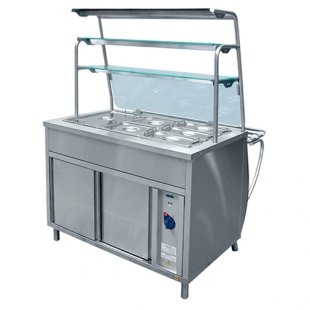 2-course bain-marie with g/containers EMK-70T