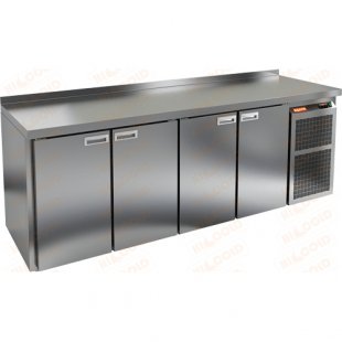 Table with refrigerated cabinet Hicold SN1111 BR2 TN (2395x600x850mm, -2...+10 °C)