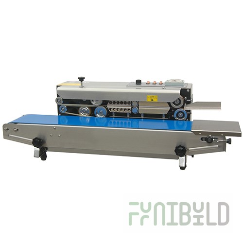 Roller conveyor sealer horizontal FRB-770I SS (840x380x320 in, 220 V, 0.6 kW, stainless steel)