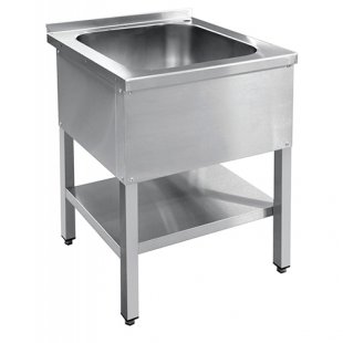 Washing bath 1 section VMP-7-1-6 RN all stainless steel dismountable