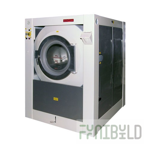 Washing machine L-60-221 (1640 (1870) x 1260 (1500) x 1650 (1910) in, load 60 kg, 380 V, 38 (134) rpm, weight 750 (930) kg)
