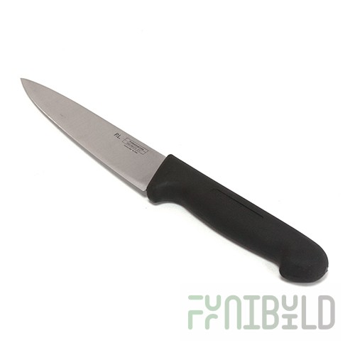 Chef's knife 16 cm, plastic. Black handle.