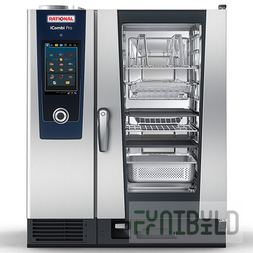 Convection oven RATIONAL iCombi Pro 10-1/1 (850x842x1014 in, 10x1/1GN/20x1/2 GN, 18.9 kW, 400V)