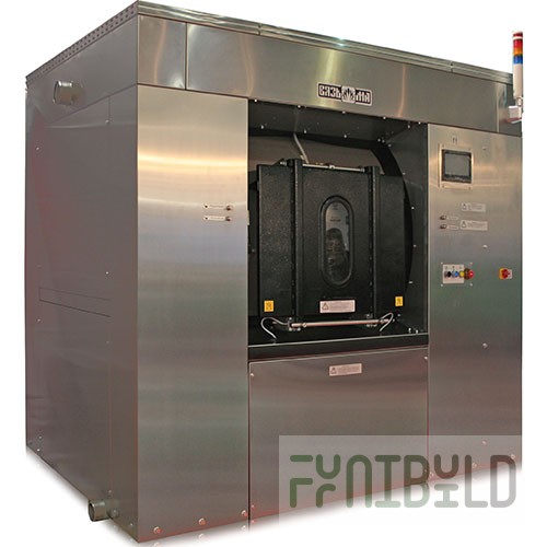 Washer-spinner VB-70P (1500x2100x2000 in, load 70 (2x35) kg, automatic, steam, sensor, stainless steel, 380V, weight 2550/2500 kg) VB-70P.22241