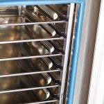 Convection steamer without gastronomic container on 6 levels PKA6-1/1VM2 (injection, all stainless steel, 3-channel probe, humidity control, 5 fan speeds) + 110 programs