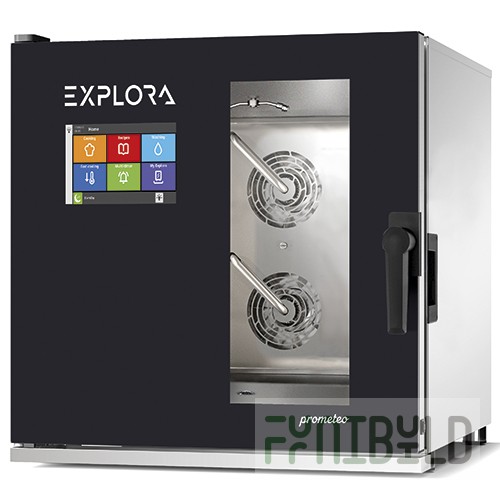 Combi steamer PIRON PF1706 EXPLORA PROMETEO (6 GN1/1 or 600x400, 15.6 kW, 780x850x810 in)