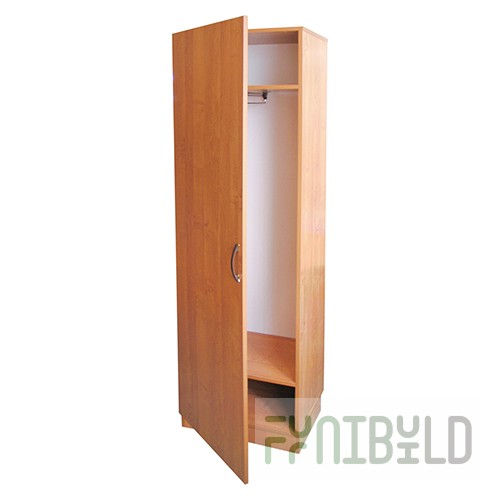 Wardrobe for the staff room (narrow wardrobe) 550x400x1900 in ШПО-55 (ALDER)