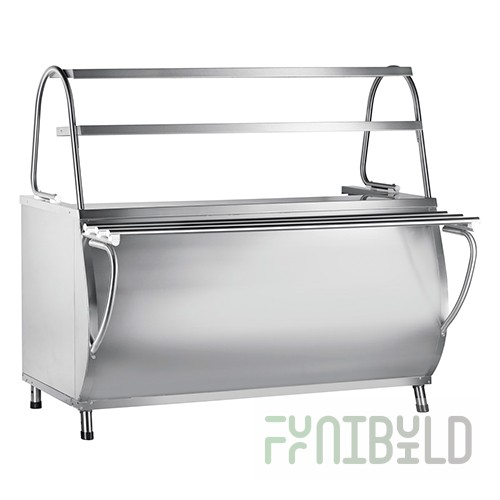 Food warmer 1 course 3 burners PMES-70M-01