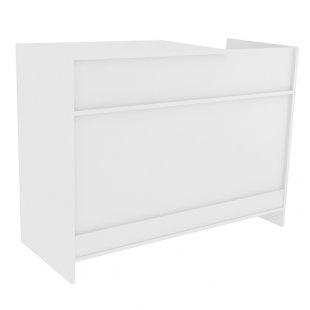 Cash counter PBC 1200x500x900 in (WHITE)