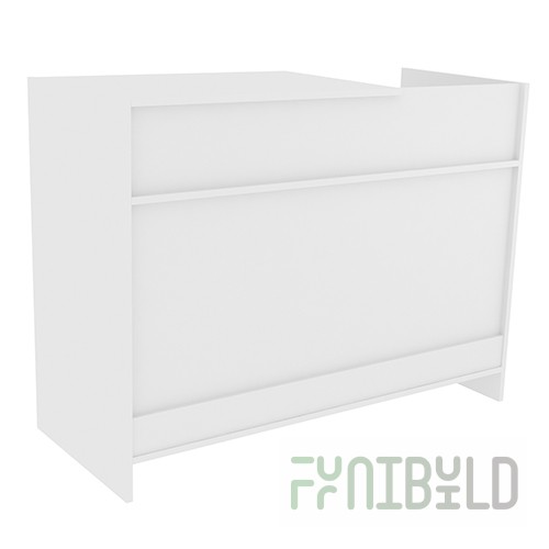 Cash counter PBC 1200x500x900 in (WHITE)