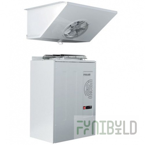 Universal split system for chambers V=5...12m3, SM 115 P (-5...+5C, external unit 525x315x704mm, internal unit 650x504x278mm)
