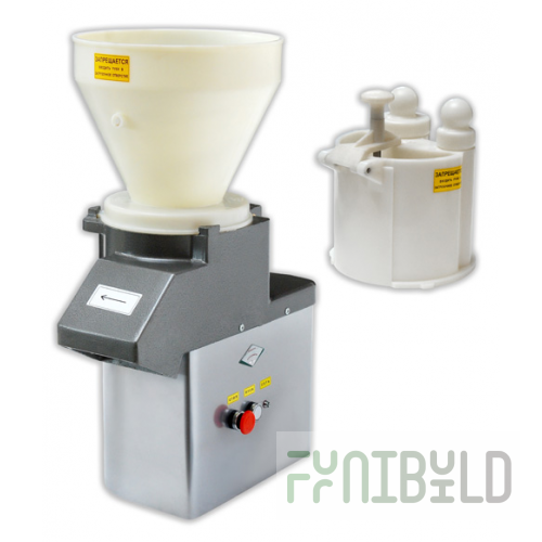 Vegetable processing machine MPO-1-03 (490x280x720mm, 350kg/h, 0.8kW, 220V, weight 29.3kg)