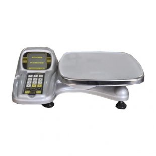 Electronic trading desktop scales VEU-15S-2/5-A (420x300x210 in, up to 15 kg)