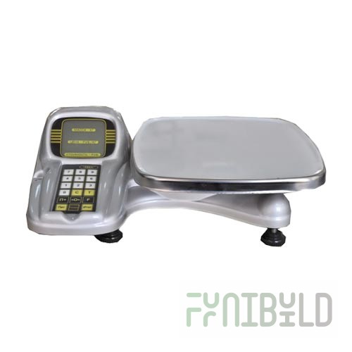 Electronic trading desktop scales VEU-15S-2/5-A (420x300x210 in, up to 15 kg)