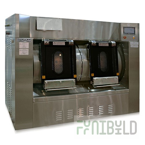 Barrier type washing and spinning machine VB-60 (load 60 kg, automatic, electric, stainless steel)